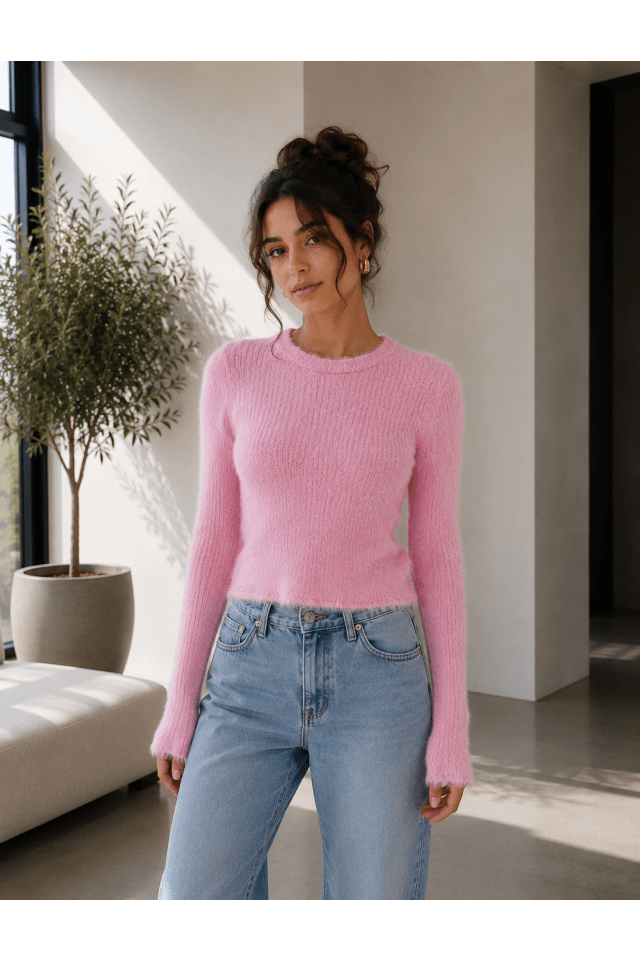 Body Fitilli Sakallı Triko 1267