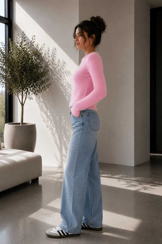 Body Fitilli Sakallı Triko 1267