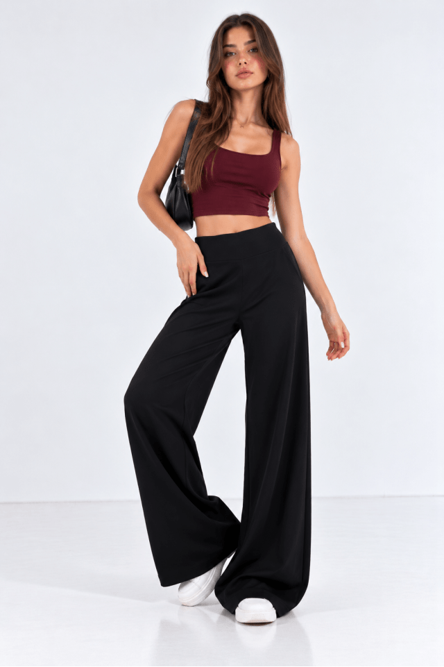 Pantolon Modal Kumaş Palazzo 4050
